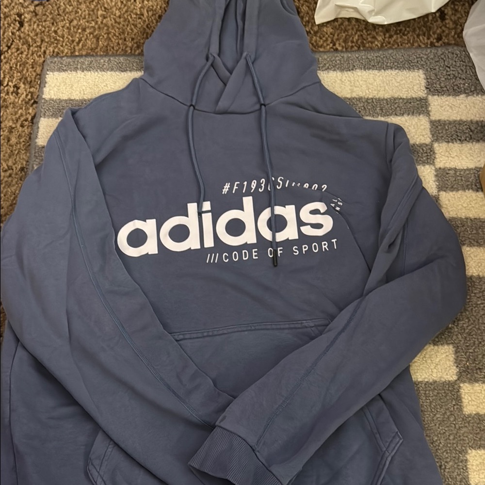 Adidas Blue Hoodie